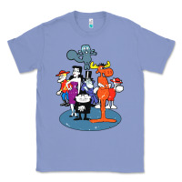 Colony Blue rocky & bullwinkle and friends Classic Tee - artisFamous