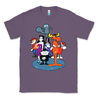 Lavender rocky & bullwinkle and friends Classic Tee - artisFamous