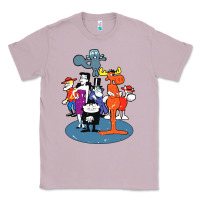 Lilac rocky & bullwinkle and friends Classic Tee - artisFamous