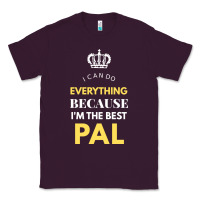 Plum i'm the best pal Classic Tee - artisFamous