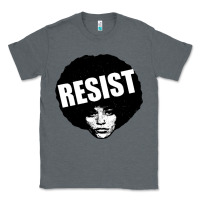 Charcoal Heather angela davis speaking Classic Tee - artisFamous