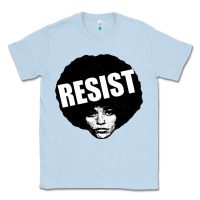 Dusty Blue angela davis speaking Classic Tee - artisFamous
