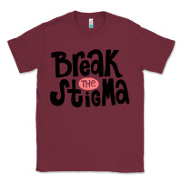 Burgundy end the stigma merch Classic Tee - artisFamous