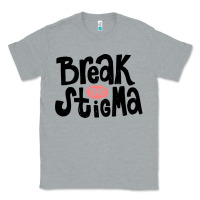 Heather Grey end the stigma merch Classic Tee - artisFamous