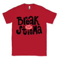 Red end the stigma merch Classic Tee - artisFamous
