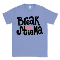 Colony Blue end the stigma merch Classic Tee - artisFamous