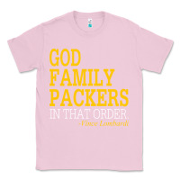 Bubblegum Pink god family packers in that order Classic Tee - artisFamous
