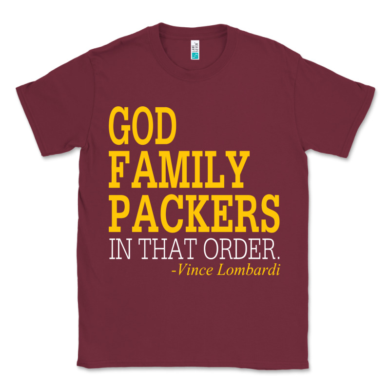 God Family Packers In That Order Classic Tee by artisFamous | Teevron