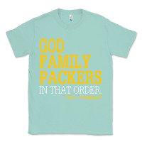 Seafoam god family packers in that order Classic Tee - artisFamous