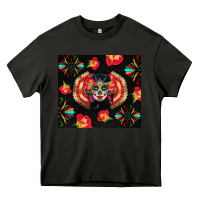 Asphalt sugar skull tumbler Heavy Core Tee - BundleAndBundleShop