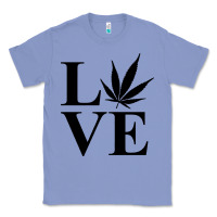 Colony Blue love weed 420 Classic Tee - artisFamous