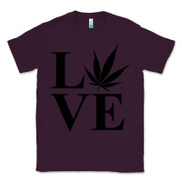 Plum love weed 420 Classic Tee - artisFamous