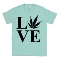 Seafoam love weed 420 Classic Tee - artisFamous