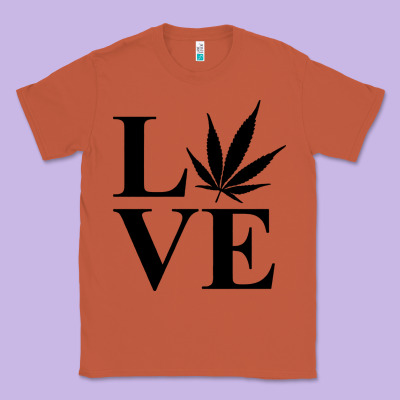 Love Weed 420 Classic Tee Designed By Artisfamous