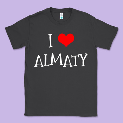 I Love Almaty City Classic Tee Designed By Artisfamous