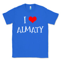 True Royal i love almaty city Classic Tee - artisFamous