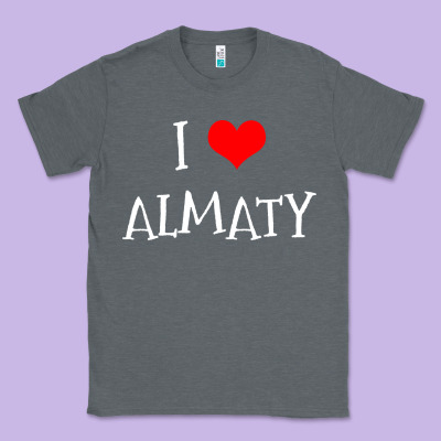 I Love Almaty City Classic Tee Designed By Artisfamous