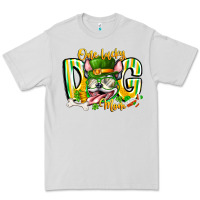 Dove Grey st patricks day dog mom Premium Tee - CowhideDigitalArt