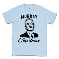 Dusty Blue murray christmas Classic Tee - artisFamous