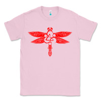 Bubblegum Pink coheed and cambria dragonfly Classic Tee - artisFamous