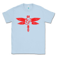 Dusty Blue coheed and cambria dragonfly Classic Tee - artisFamous
