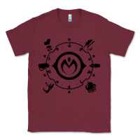 Burgundy jojo   morioh stands Classic Tee - artisFamous