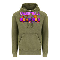 Vintage Olive basketball brother Vintage Hoodie - AdoDesignShop