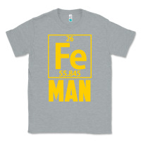 Heather Grey fe man funny superhero for halloween Classic Tee - artisFamous