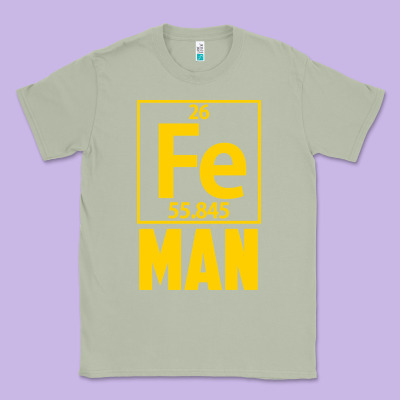 Fe Man Funny Superhero For Halloween Classic Tee Designed By Artisfamous