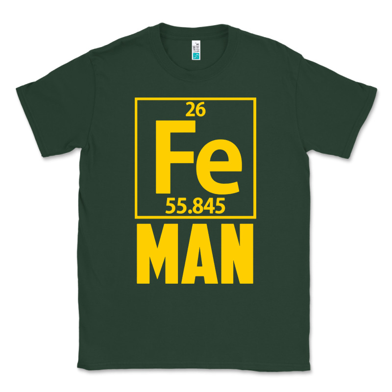 Fe Man Funny Superhero For Halloween Classic Tee by artisFamous | Teevron