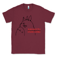 Burgundy best studio ghibli Classic Tee - artisFamous