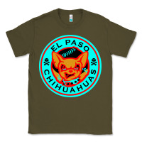 Army Green el paso chihuahuas cute chihuahua angry funny dog lover  t shirt Classic Tee - artisFamous