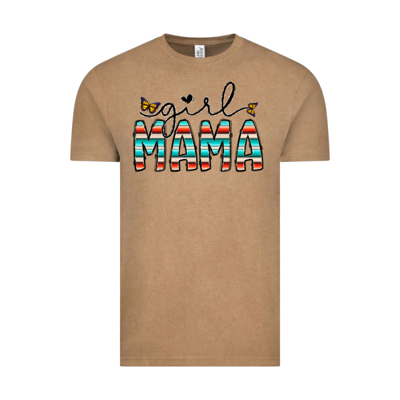 Girl Mama Vintage Tee by CowhideDigitalArt | Teevron