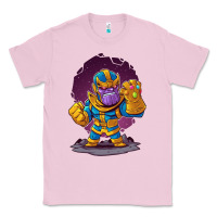 Bubblegum Pink cartoons super hero Strong Hands Classic Tee - artisFamous