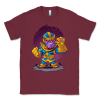 Burgundy cartoons super hero Strong Hands Classic Tee - artisFamous