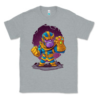 Heather Grey cartoons super hero Strong Hands Classic Tee - artisFamous