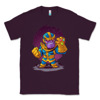 Plum cartoons super hero Strong Hands Classic Tee - artisFamous