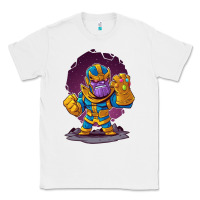 White cartoons super hero Strong Hands Classic Tee - artisFamous