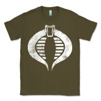 Army Green vintage cobra symbol Classic Tee - artisFamous