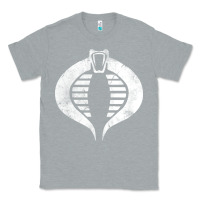 Heather Grey vintage cobra symbol Classic Tee - artisFamous