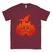 Burgundy squaw valley winter olympics 1960 Classic Tee - artisFamous