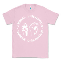 Bubblegum Pink animal liberation Classic Tee - artisFamous