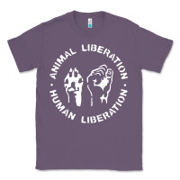 Lavender animal liberation Classic Tee - artisFamous