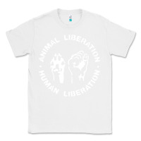 White animal liberation Classic Tee - artisFamous
