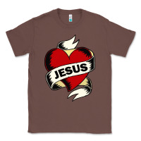Chestnut jesus love Classic Tee - artisFamous