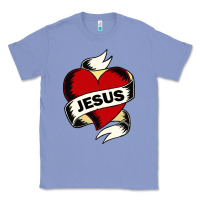 Colony Blue jesus love Classic Tee - artisFamous