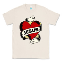 Natural jesus love Classic Tee - artisFamous