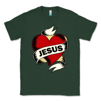 Sports Green jesus love Classic Tee - artisFamous