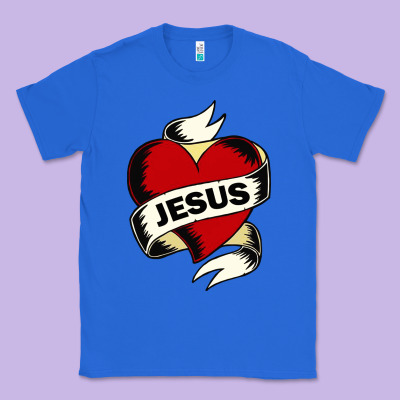 Jesus Love Classic Tee Designed By Artisfamous