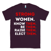Plum strong women know them be them Classic Tee - artisFamous